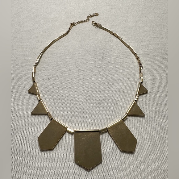 House of Harlow 1960 Leather Station Necklace - Picture 2 of 6